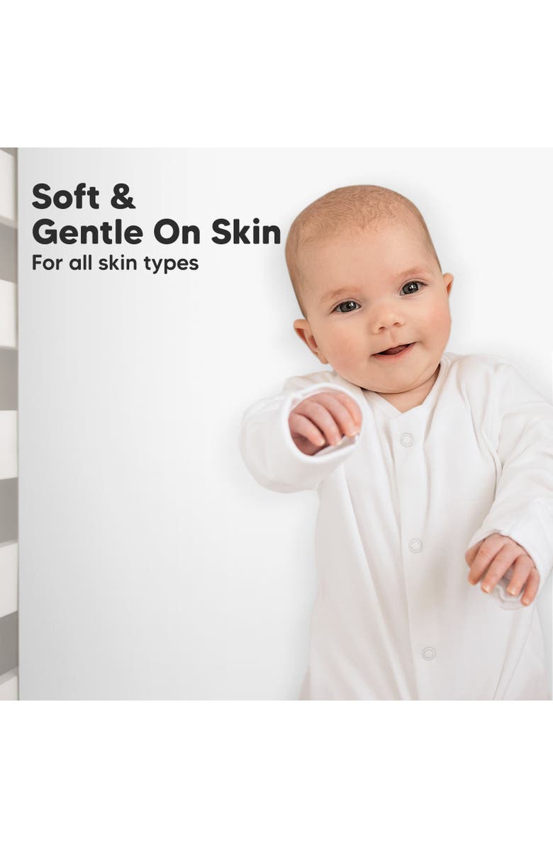 KeaBabies Soothe Fitted Crib Sheet, Alternate, color, Cloud