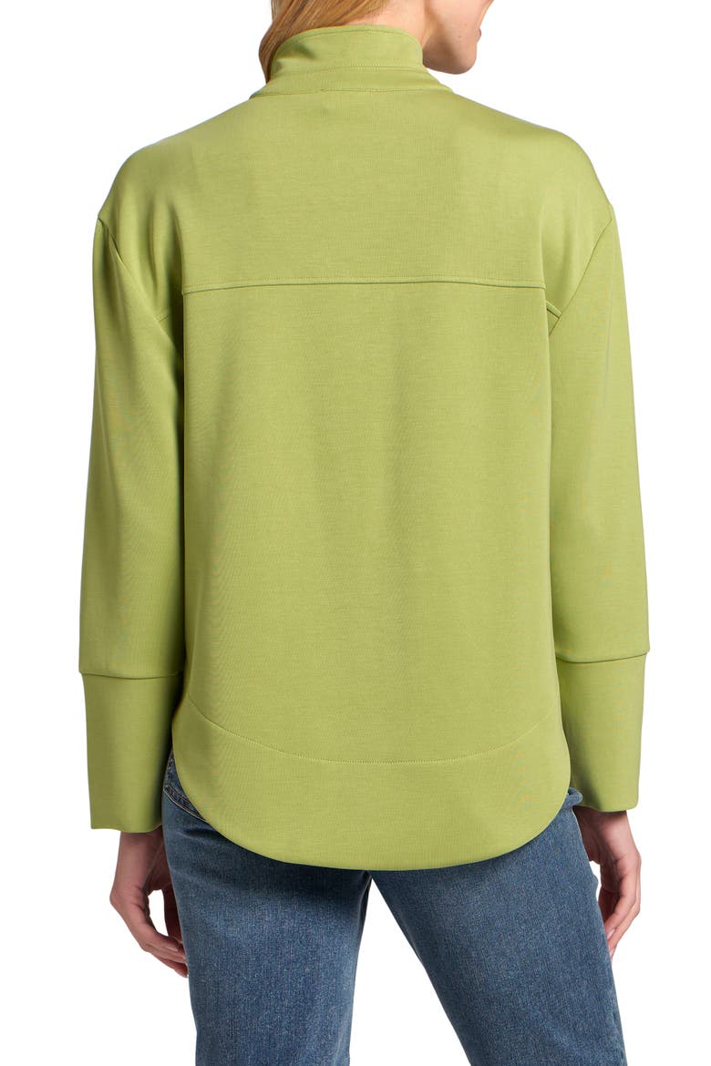 Grommet Henley Long Sleeve Top, Alternate, color, CITRON