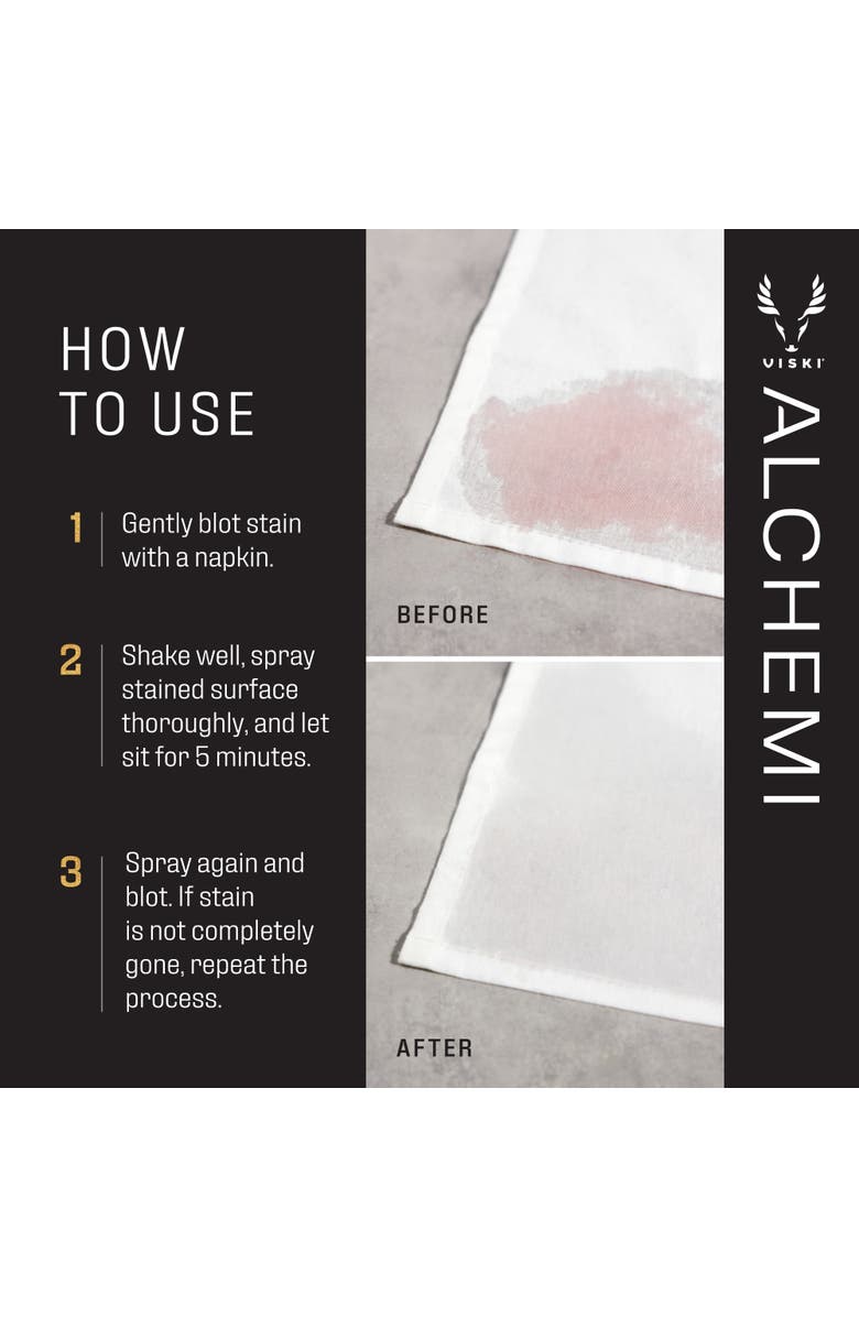 Viski Alchemi Wine Stain Remover, Alternate, color, Black- 8Oz