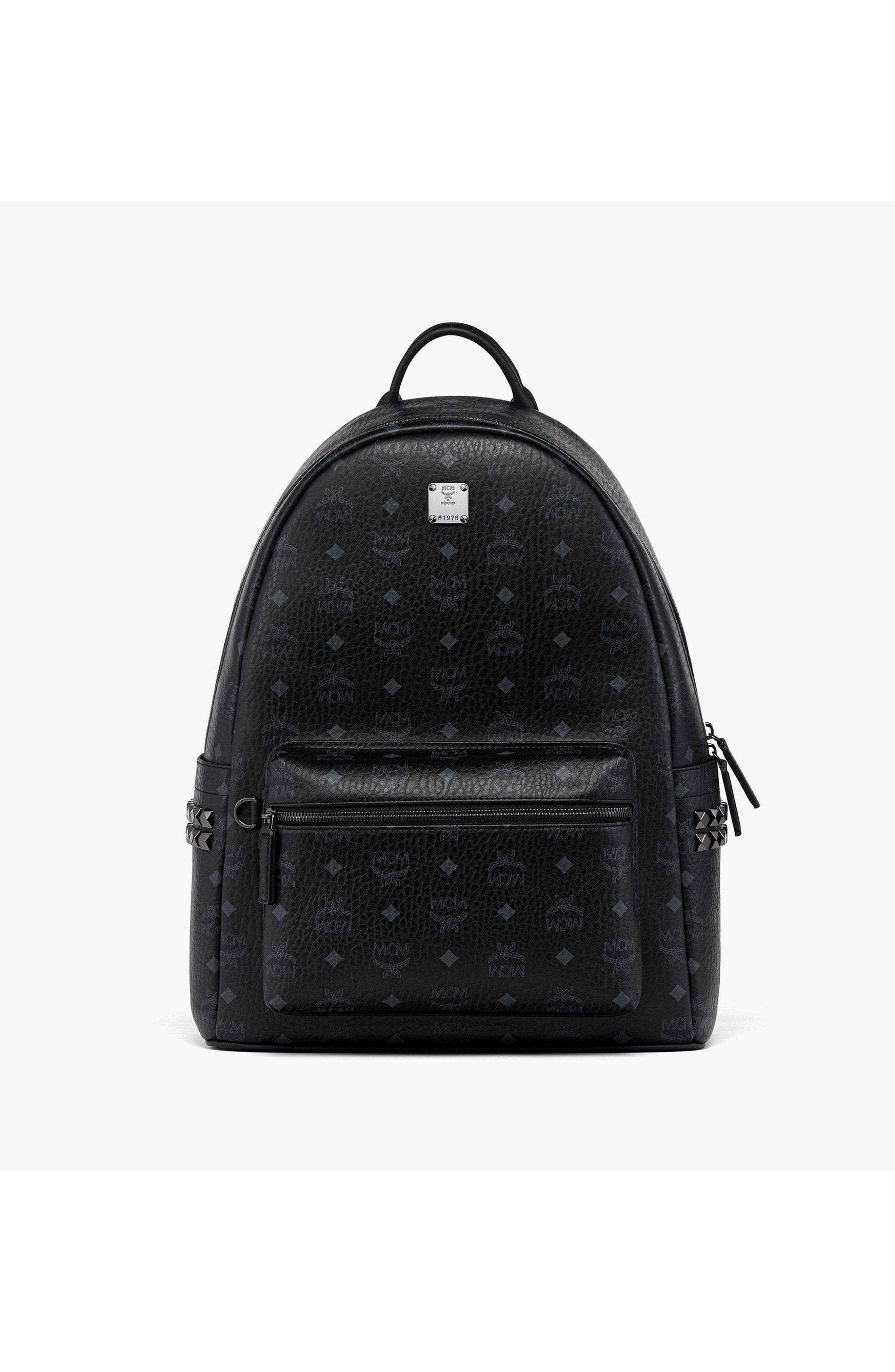 Stark Side Studs Backpack in Visetos, Main, color, Black