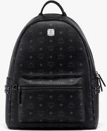 MCM Stark Side Studs Backpack in Visetos