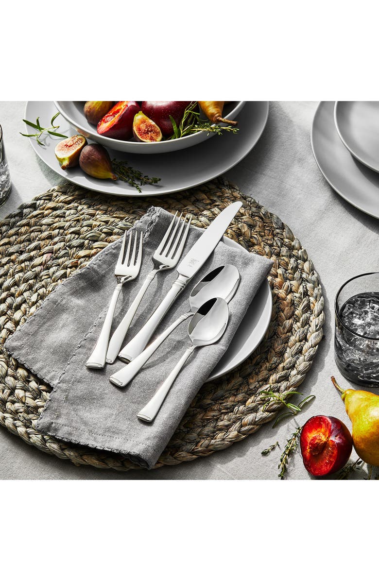 ZWILLING Angelico 45-Piece Flatware Set, Alternate, color, Stainless Steel