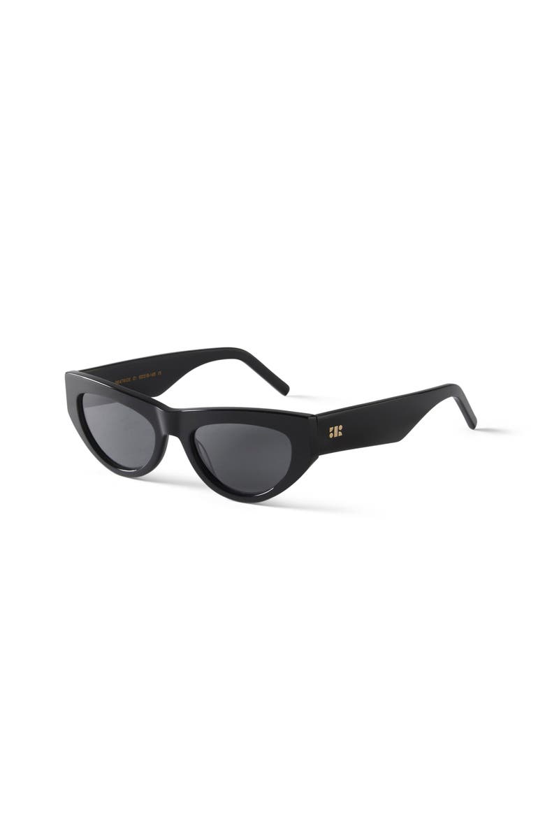 French Kiwis Eyewear Béatrice Sunglasses, Alternate, color, Black