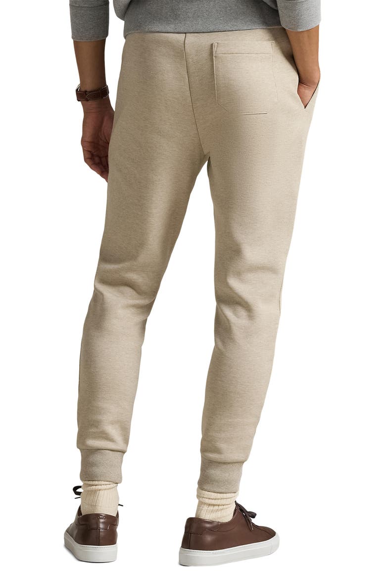 Double Knit Joggers, Alternate, color, TUSCAN BEIGE HEATHER