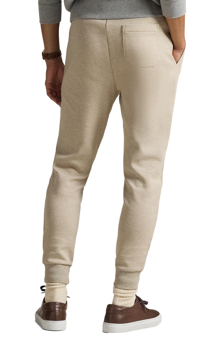 Polo Ralph Lauren Double Knit Joggers, Alternate, color, Tuscan Beige Heather