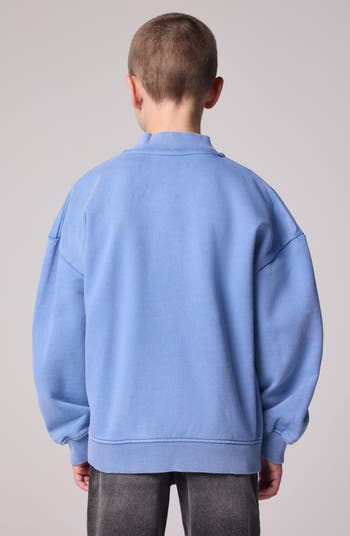 Kids' Oversize Tierra Logo Knit Bomber Jacket