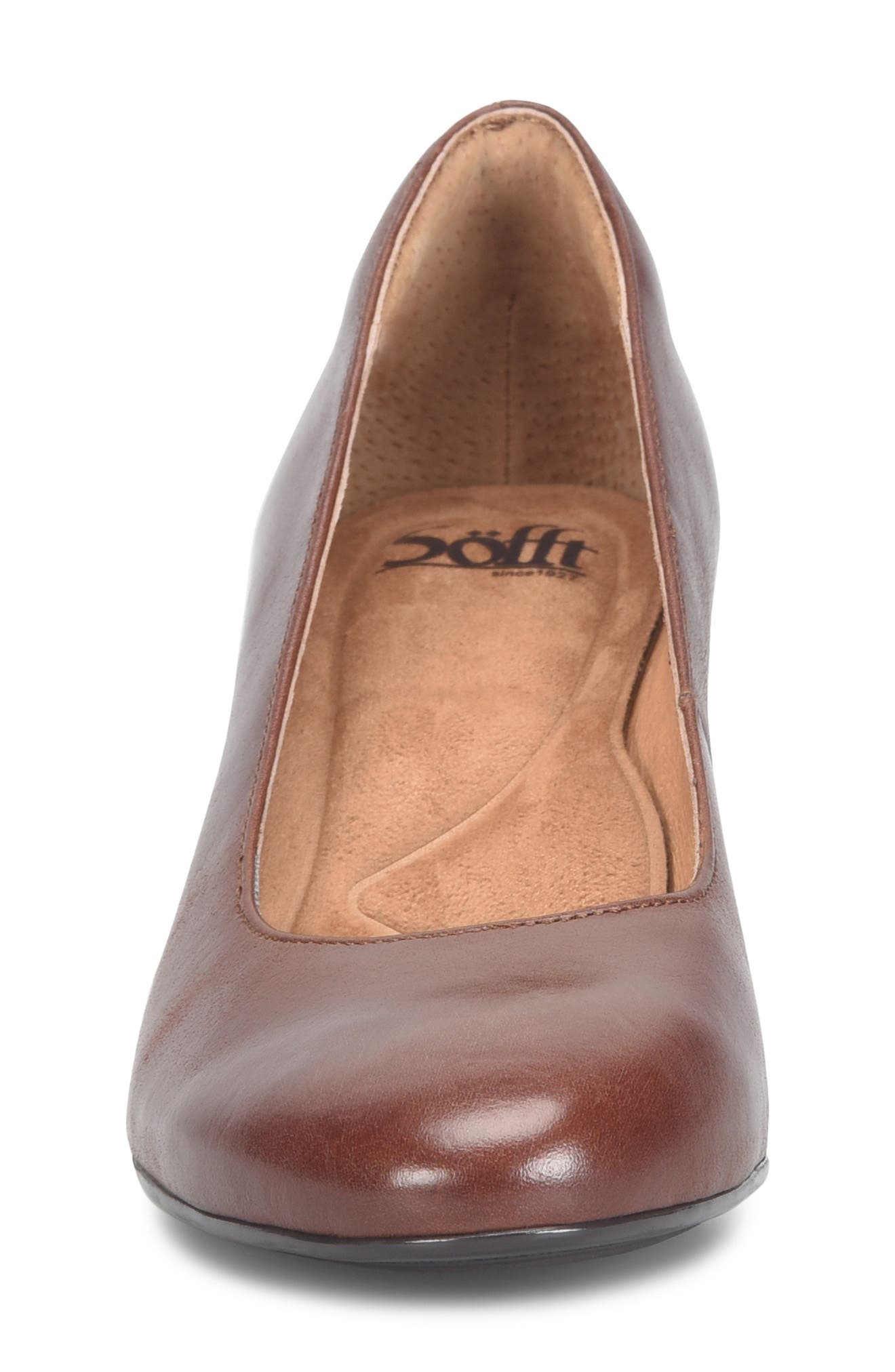 Anna Marie Pump, Alternate, color, COGNAC