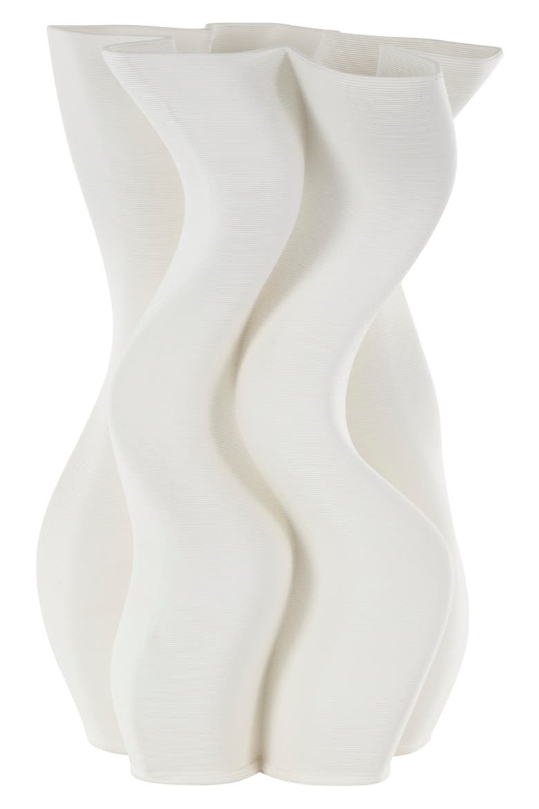 Ceramic Vase, Alternate, color, WHITE