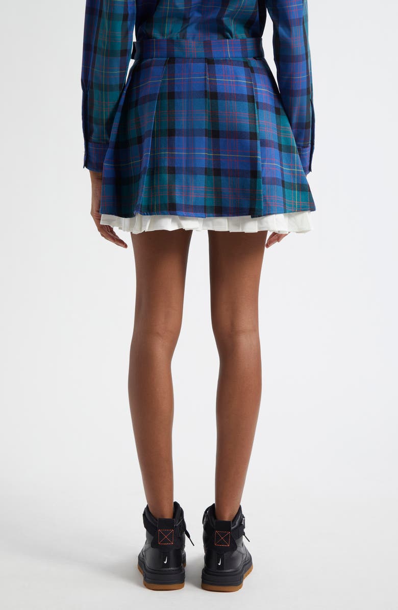 Melody Ehsani Layered Plaid Skirt, Alternate, color, 