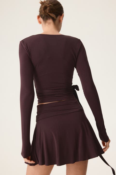 Circle-cut Tennis Skirt