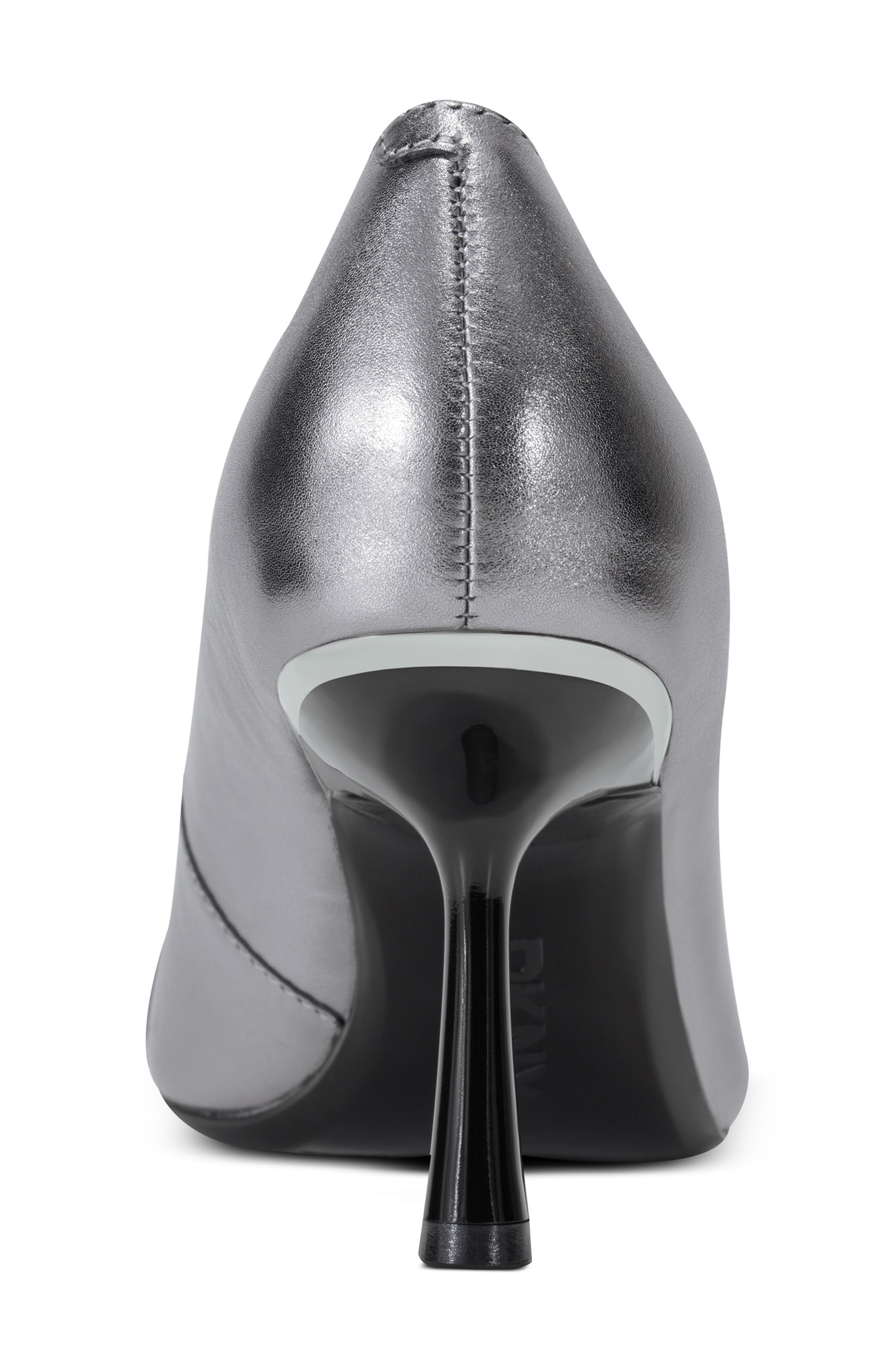 DKNY Nashbrook Pump, Alternate, color, Nickel