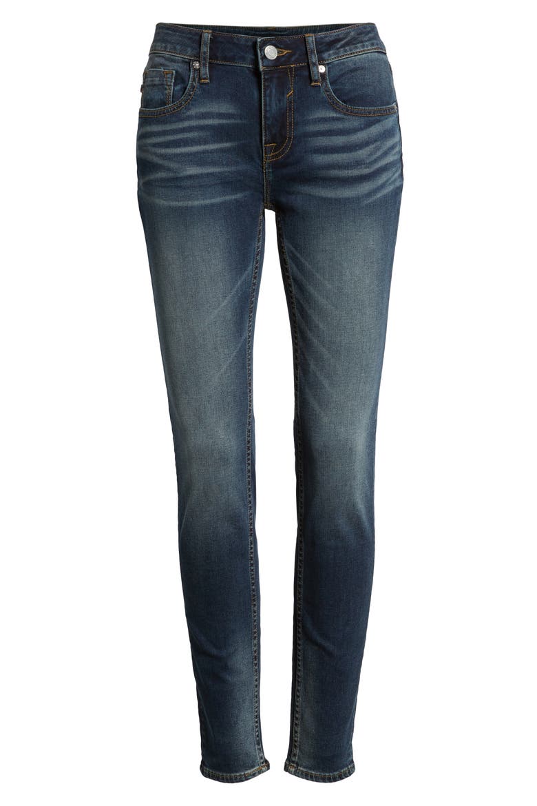 Jagger Skinny Jeans, Main, color, DARK