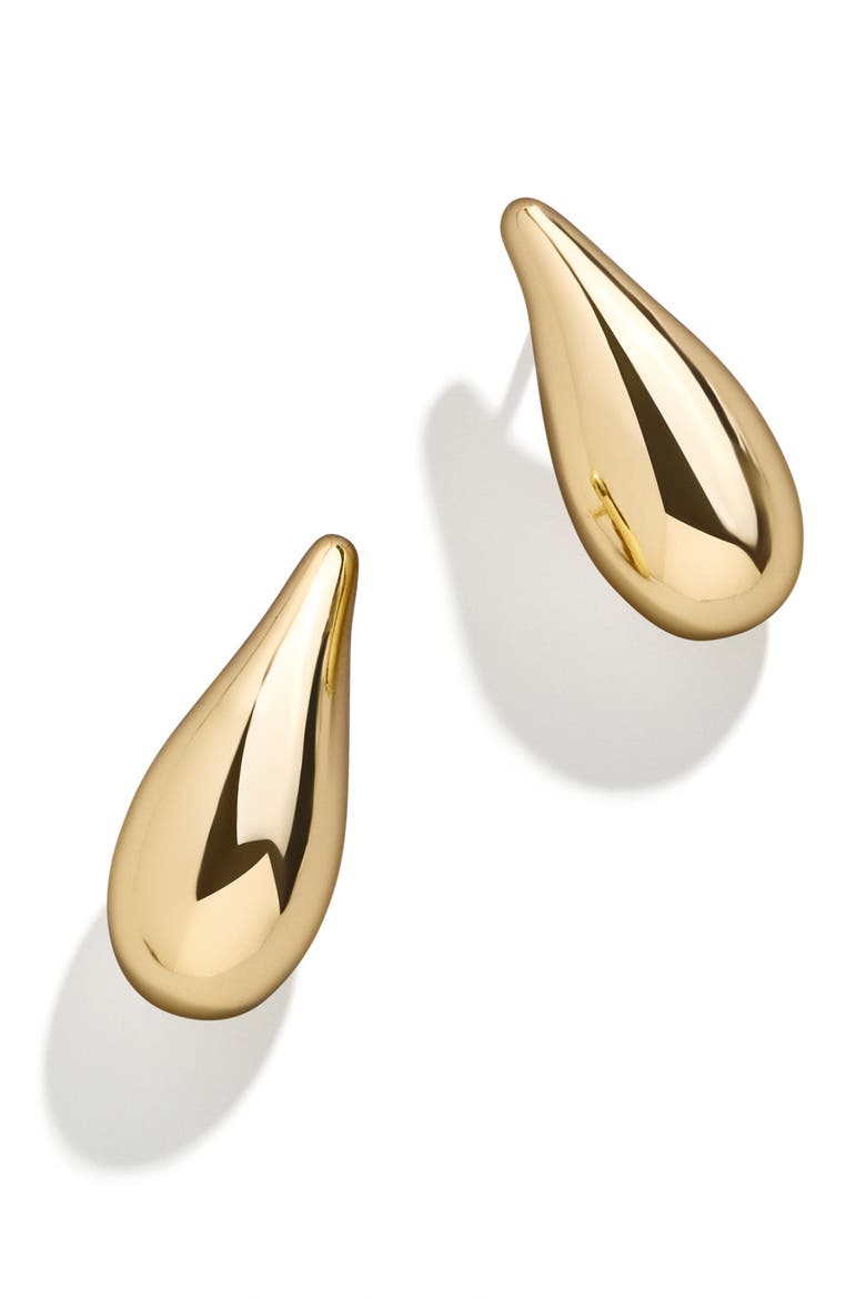Ella Teardrop Statement Earrings, Main, color, GOLD