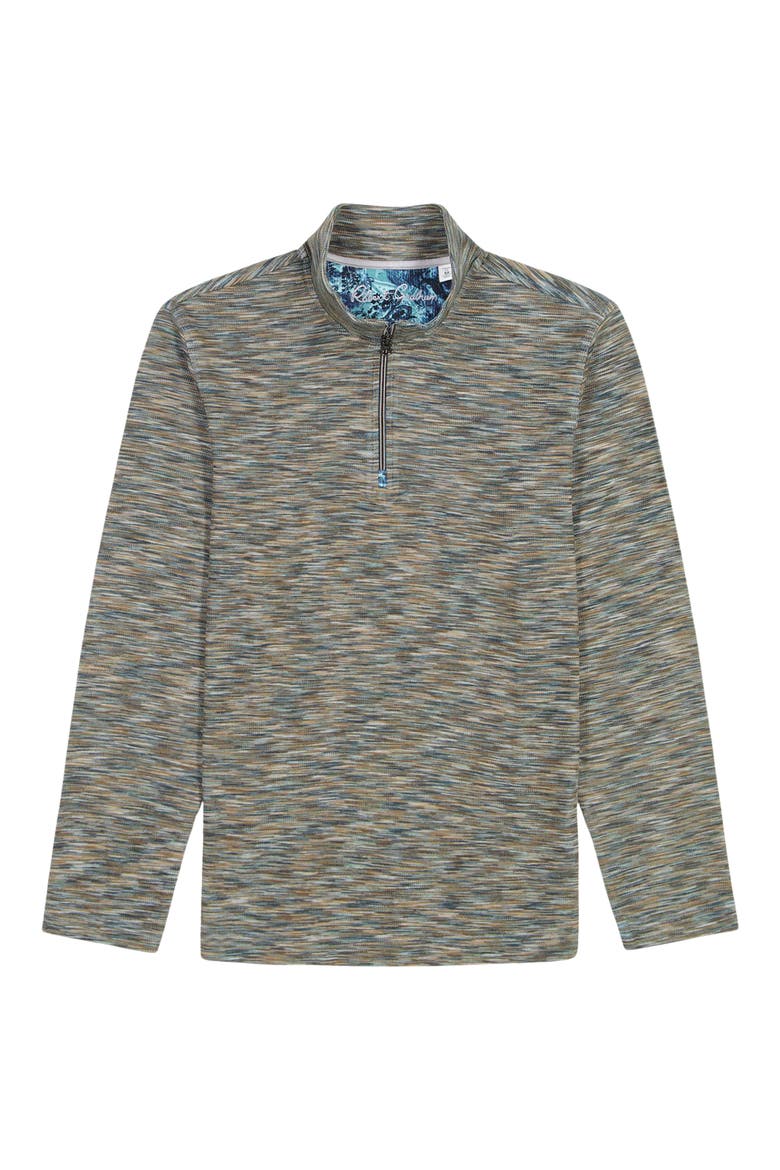 Matson Space Dye Quarter Zip Top, Alternate, color, SEAFOAM