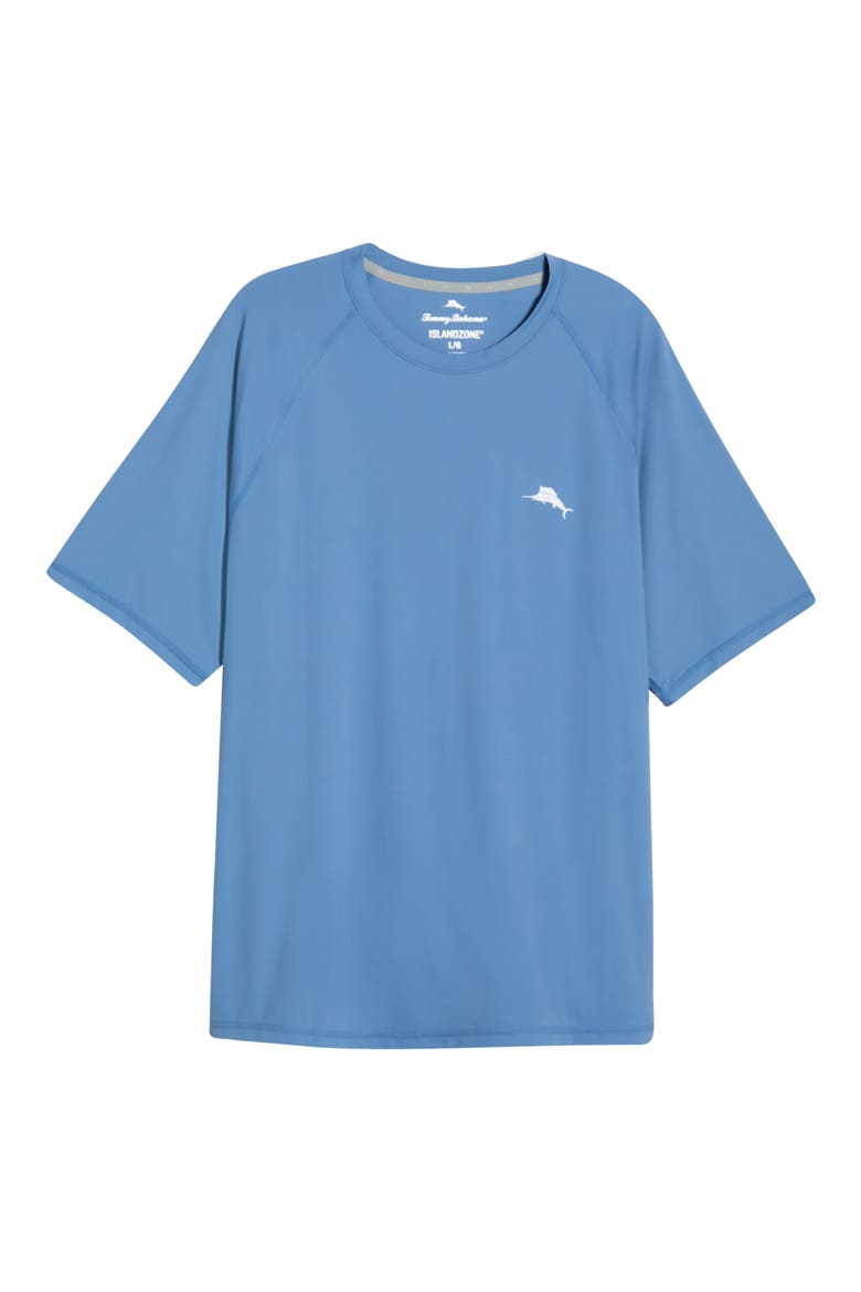 Chill Time Bay IslandZone® Short Sleeve Rashguard, Alternate, color, INFINITY SKY