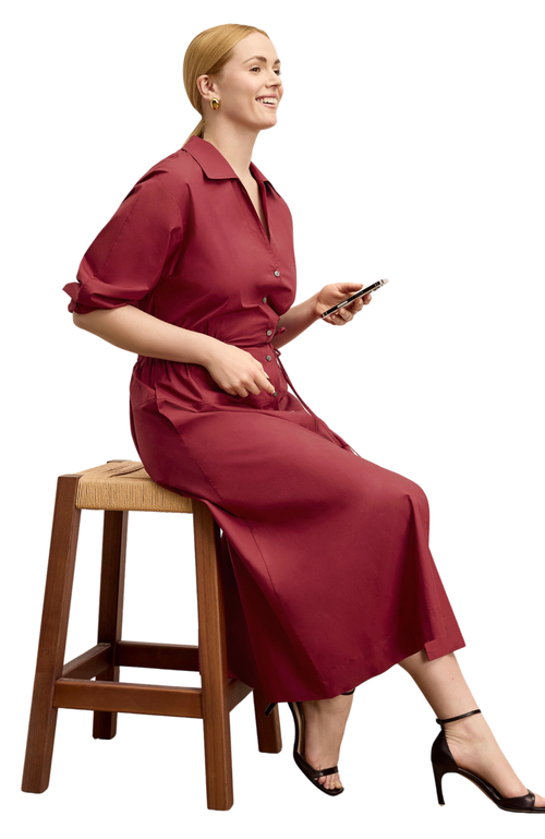 M.m.lafleur Boden Al Fresco Dress In Red