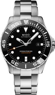 MIDO Ocean Star 600 Chronometer Bracelet Watch, 43mm
