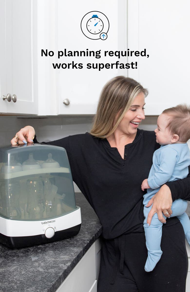 BABY BREZZA SuperFast Sterilizer & Dryer, Alternate, color, White