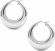 IMBER Chunky Openwork Hoop Earrings