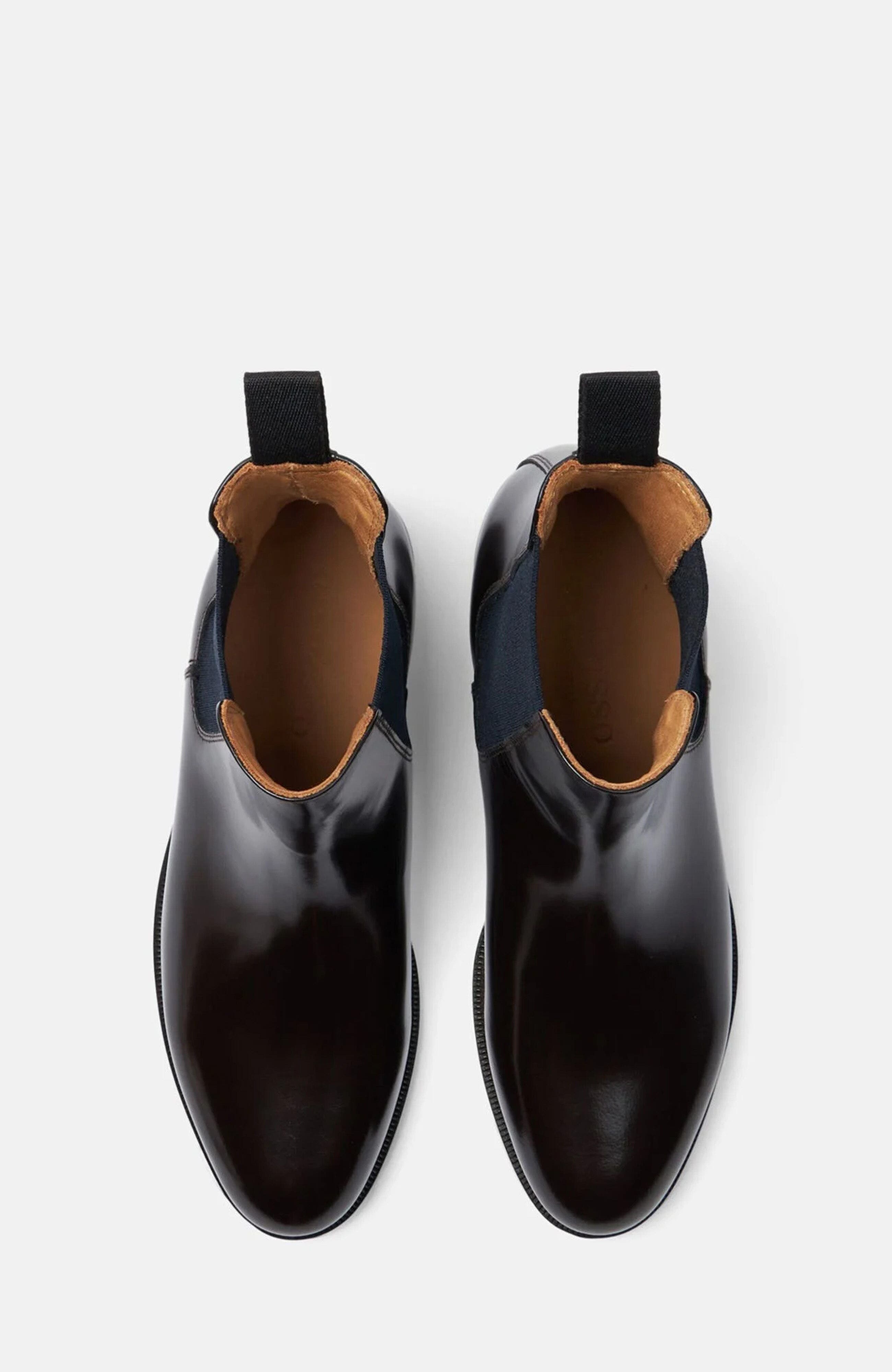 Elena Chelsea Boots, Alternate, color, Brown - Calf