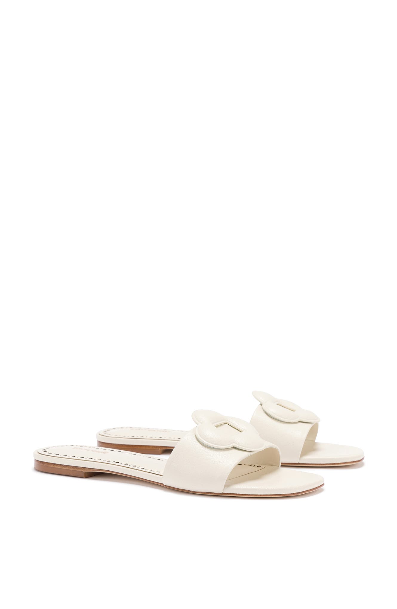 Flora Flat, Alternate, color, Ivory
