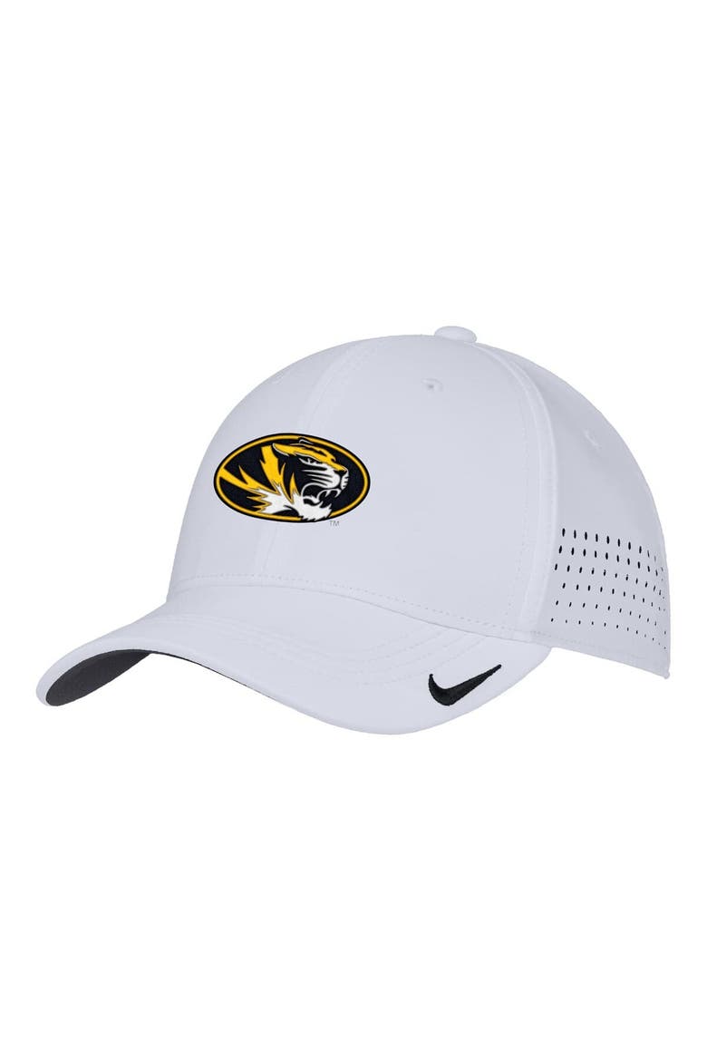 Men's Nike White Purdue Boilermakers 2025 On-Field Performance Flex Hat, Alternate, color, White