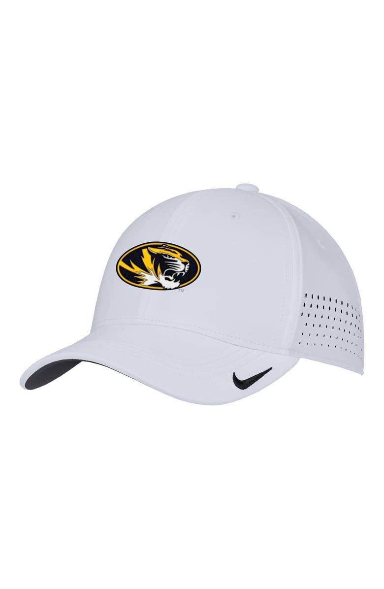 Nike Men's Nike White Purdue Boilermakers 2025 On-Field Performance Flex Hat, Alternate, color, White