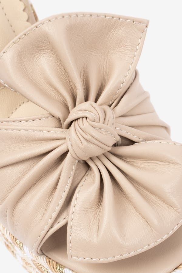Golden Breeze Wedge Sandals, Alternate, color, Beige