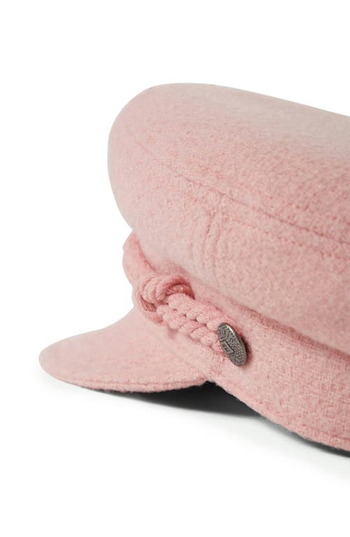 Brixton Kayla Bouclé Cap In Pink