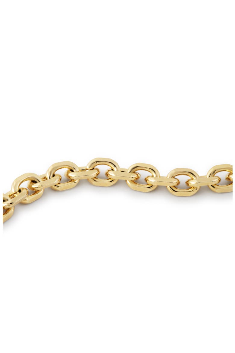 Eve 14k Gold Plated Chain Necklace, Alternate, color, GOLD
