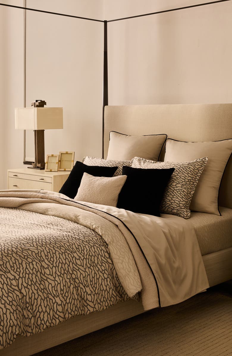Domani Home Kaleido Duvet Cover, Sheet & Shams Set, Alternate, color, Grey
