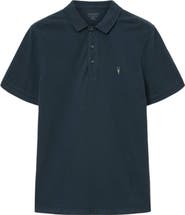 AllSaints Reform Cotton Piqué Polo
