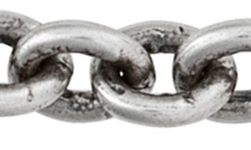 John Varvatos Skull Chain Bracelet In Silver