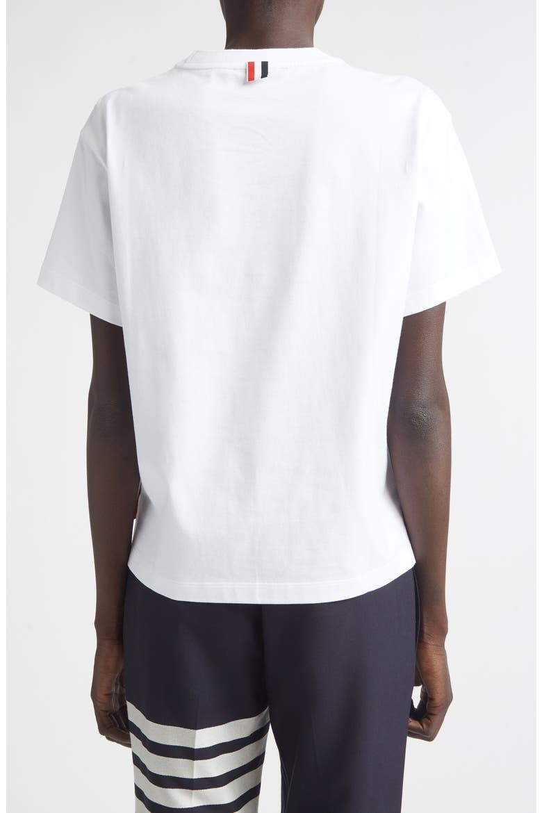 Medium Weight Cotton Jersey Boxy Pocket Tee, Alternate, color, WHITE
