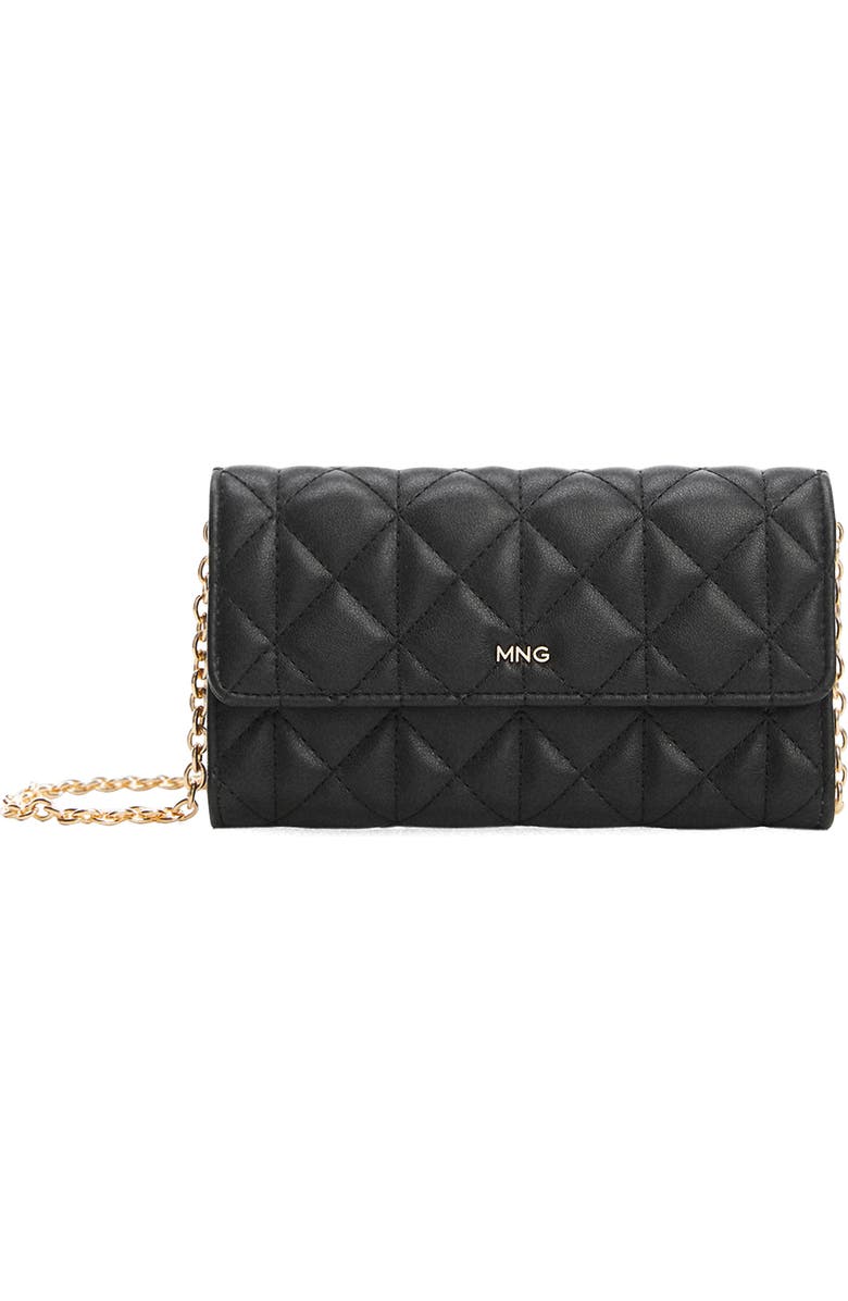 MANGO Quilted Crossbody Bag, Main, color,