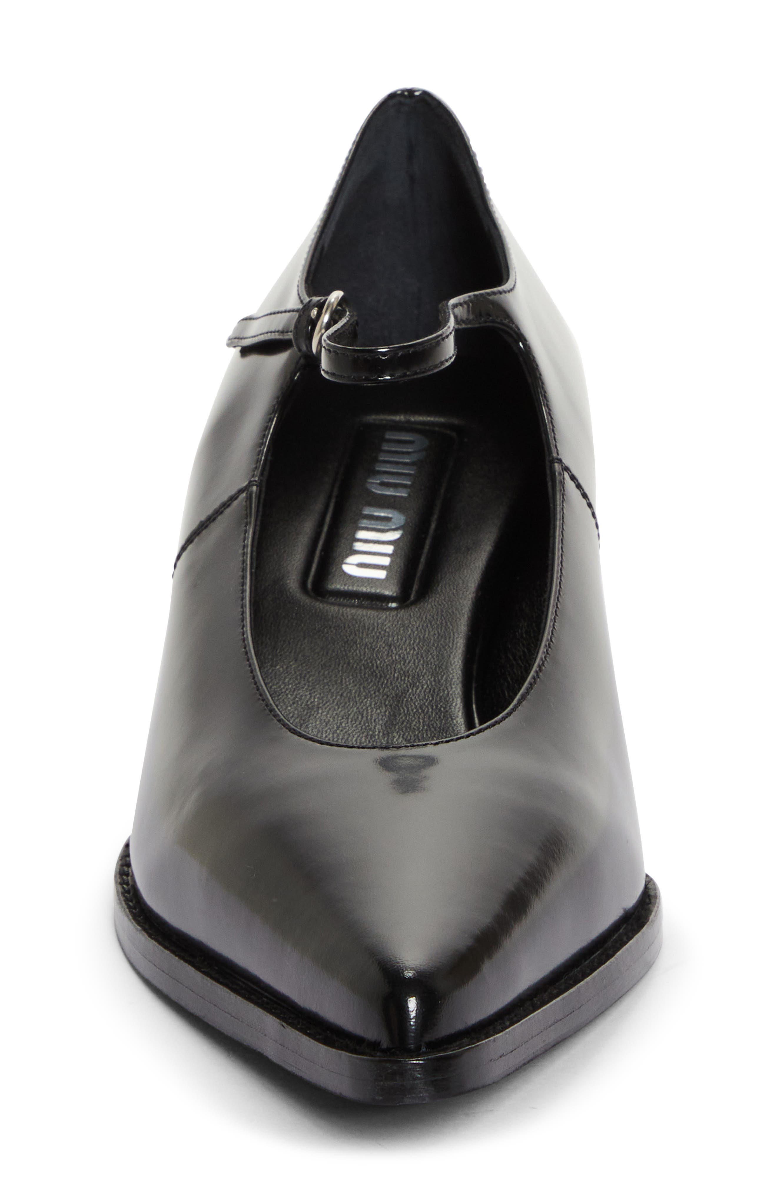 Kitten Heel Mary Jane Pump, Alternate, color, NERO