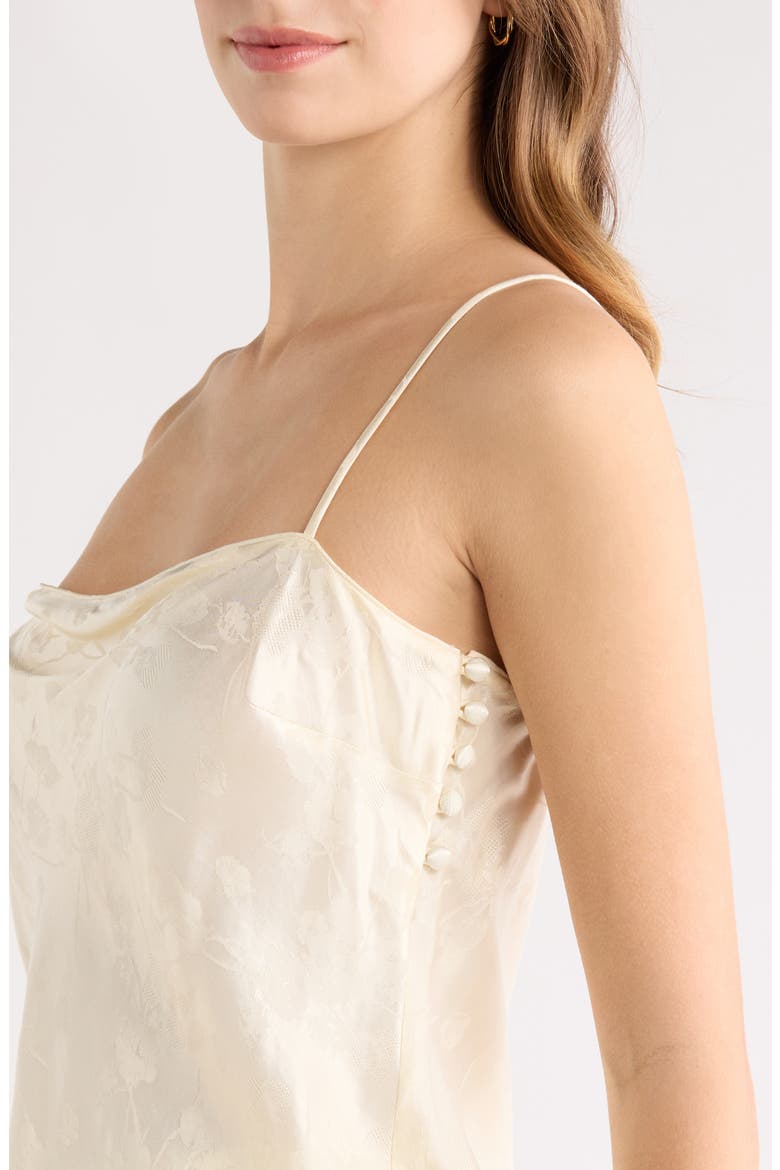 Carolina Jacquard Satin Top, Alternate, color, CREAM JACQUARD