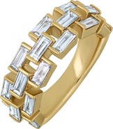 Bony Levy Gatsby Diamond Baguette Statement Ring (Online Trunk Show)
