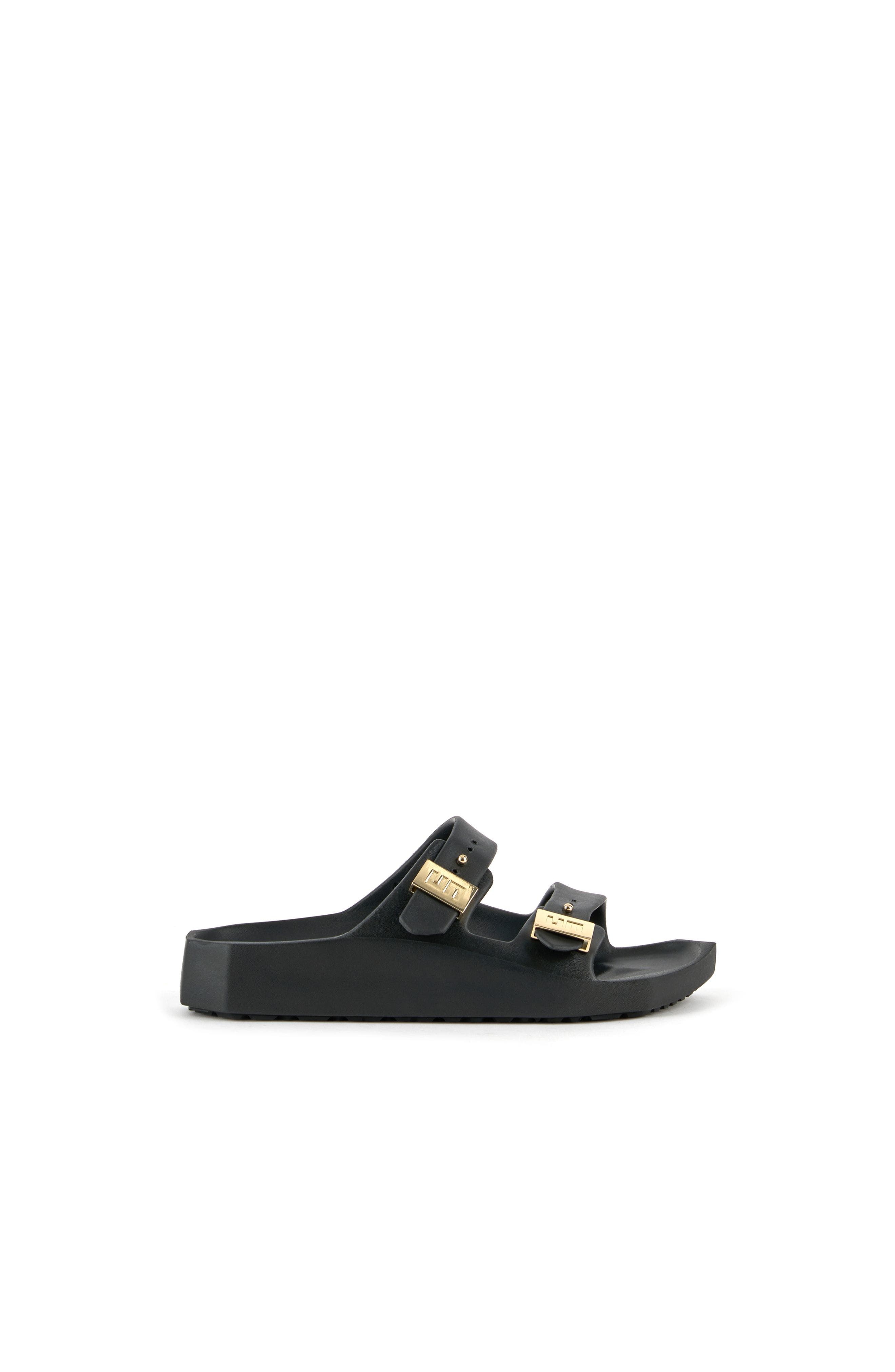 United Nude Moses Sandals, Main, color, Black + Gold