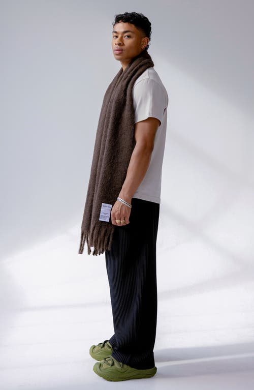 Arctic Fox & Co. Arctic Fox & Co The Reykjavik Fringe Scarf In Brown