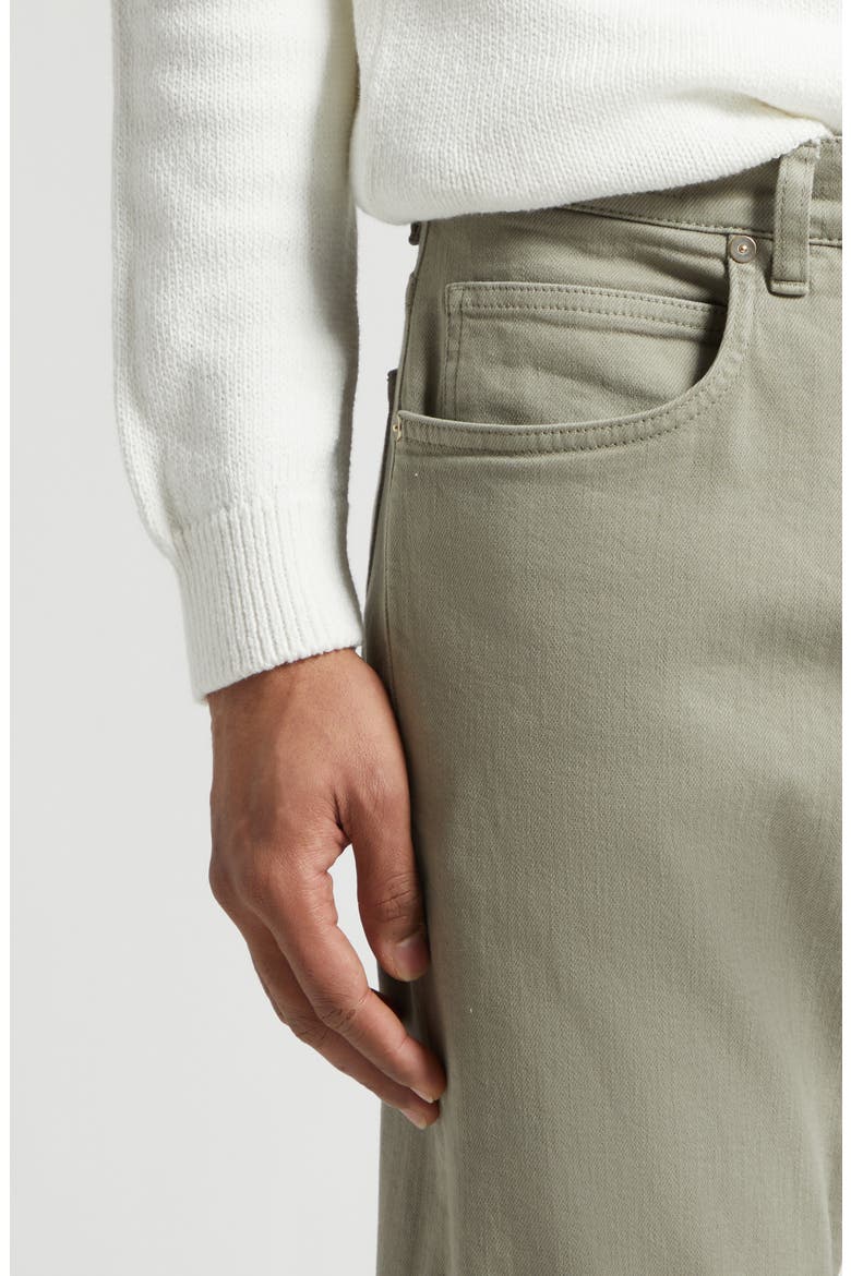 Slim Leg Stretch Jeans, Alternate, color, 07 MILITARY GREEN