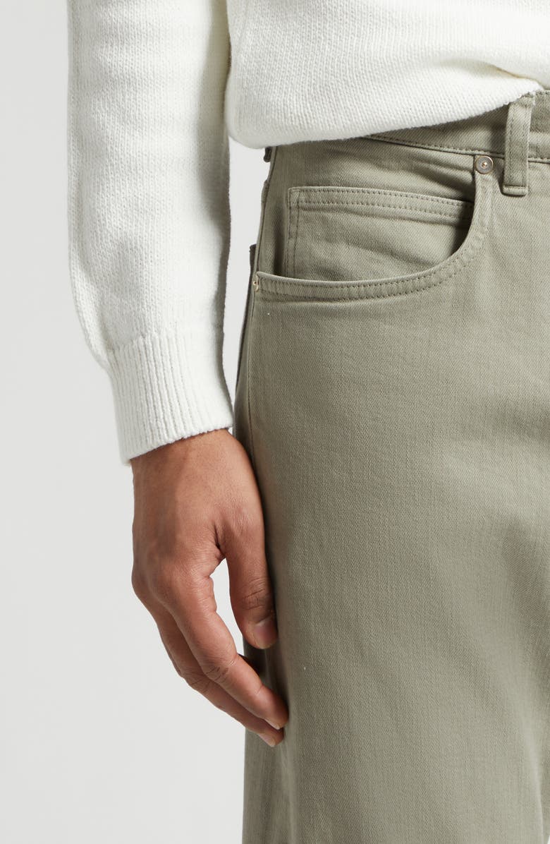 Eleventy Slim Leg Stretch Jeans, Alternate, color, 07 Military Green