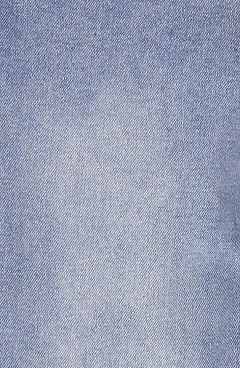 Tractr Kids' Star Snap Flare Jeans, Alternate, color, Blue Wash