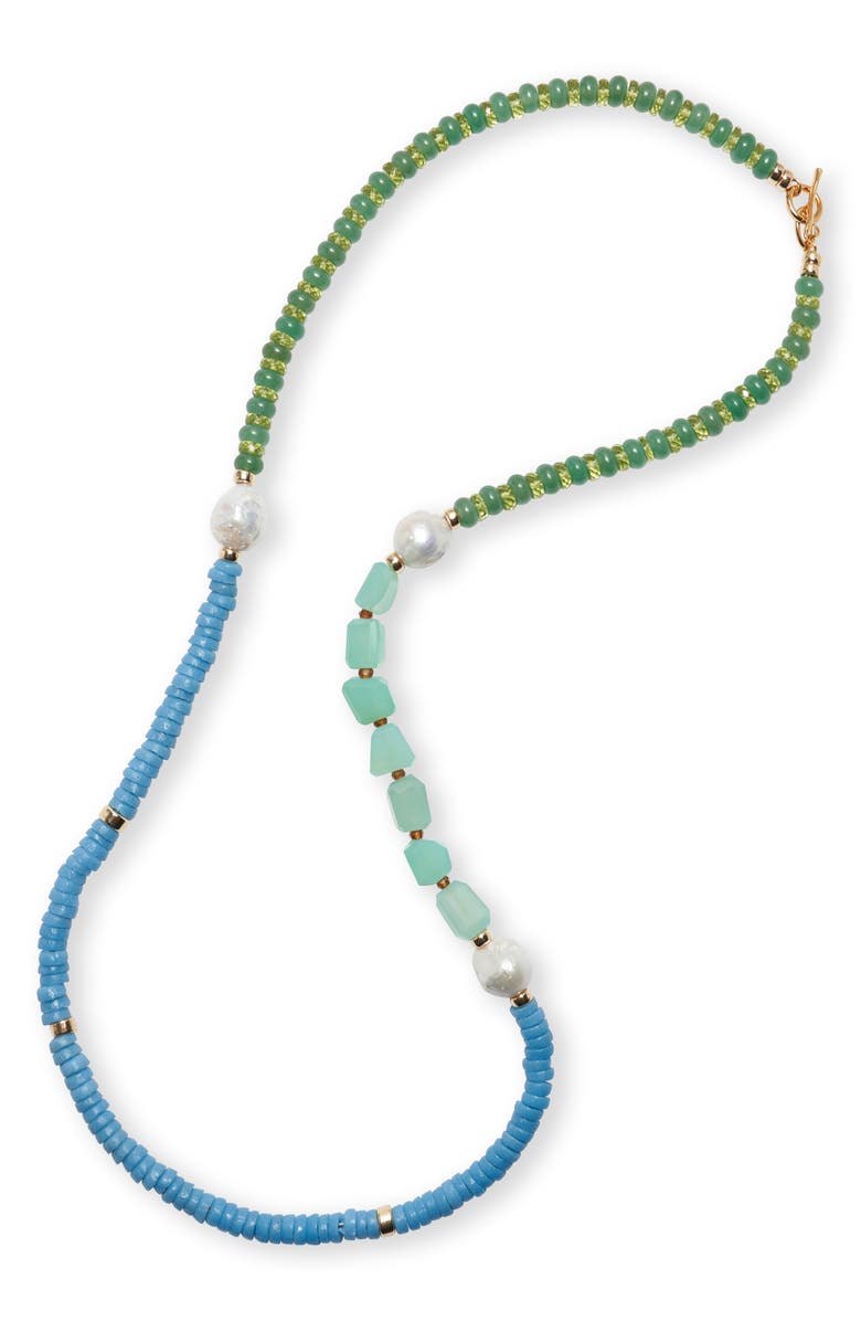 Lizzie Fortunato Cabana Beaded Necklace, Alternate, color,