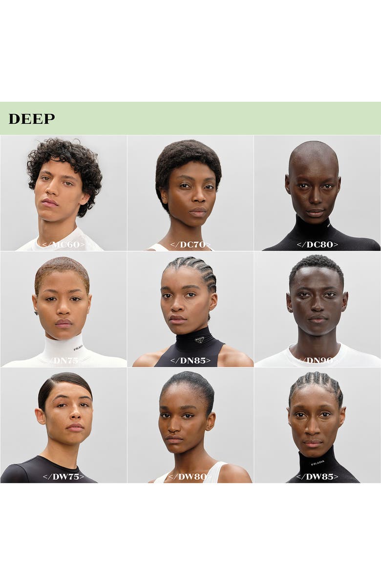 Prada Reveal Skin Optimizing Refillable Soft Matte Foundation, Alternate, color, Dc80