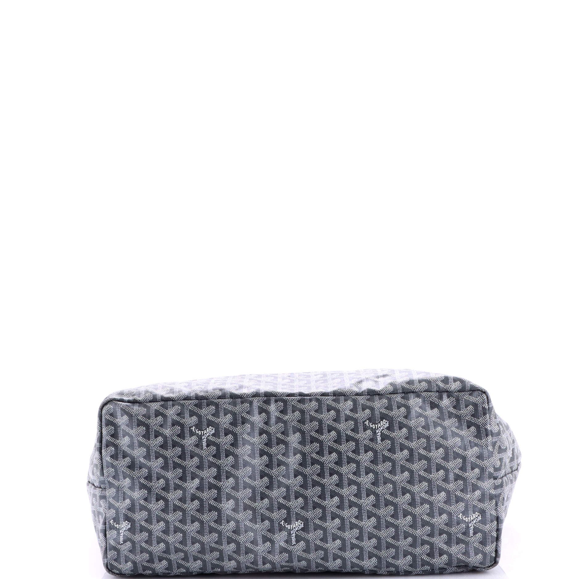 Pre-Owned Goyard Saint Louis Tote Coated Canvas GM, Alternate, color, Gray