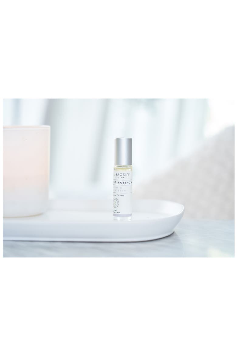 Calm & Centered CBD Roll-On Essential Oil Blend, Alternate, color, NO COLOR