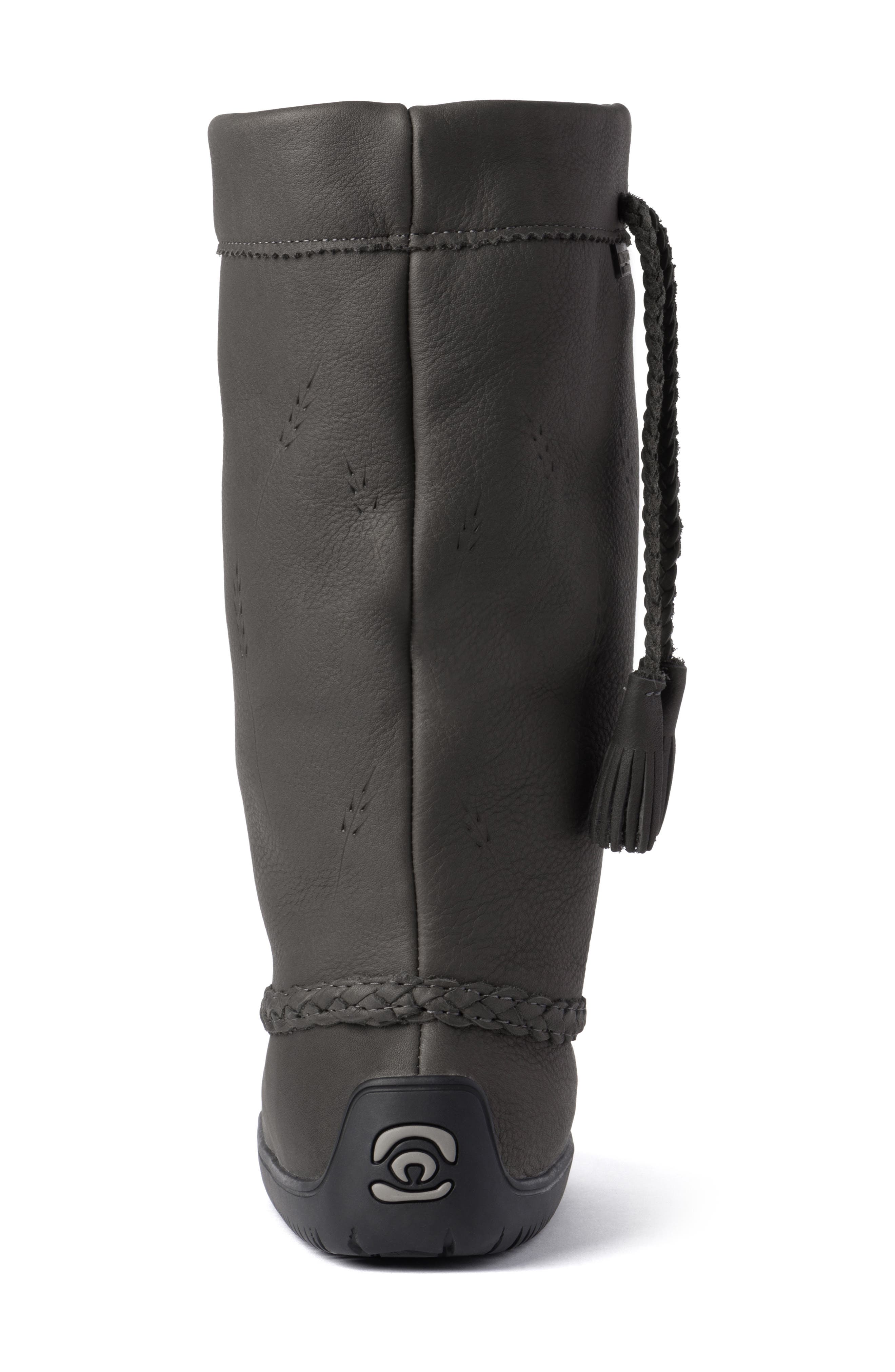 Manitobah Mukluks Tamarack Waterproof Genuine Shearling Boot, Alternate, color, 