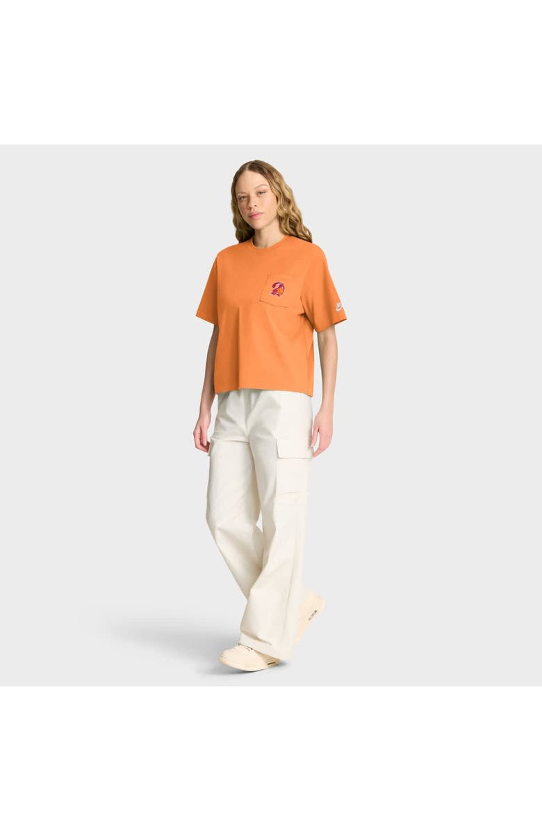 Nike Women's Nike Orange Tampa Bay Buccaneers Rewind Pocket Boxy T-Shirt, Alternate, color, Orange