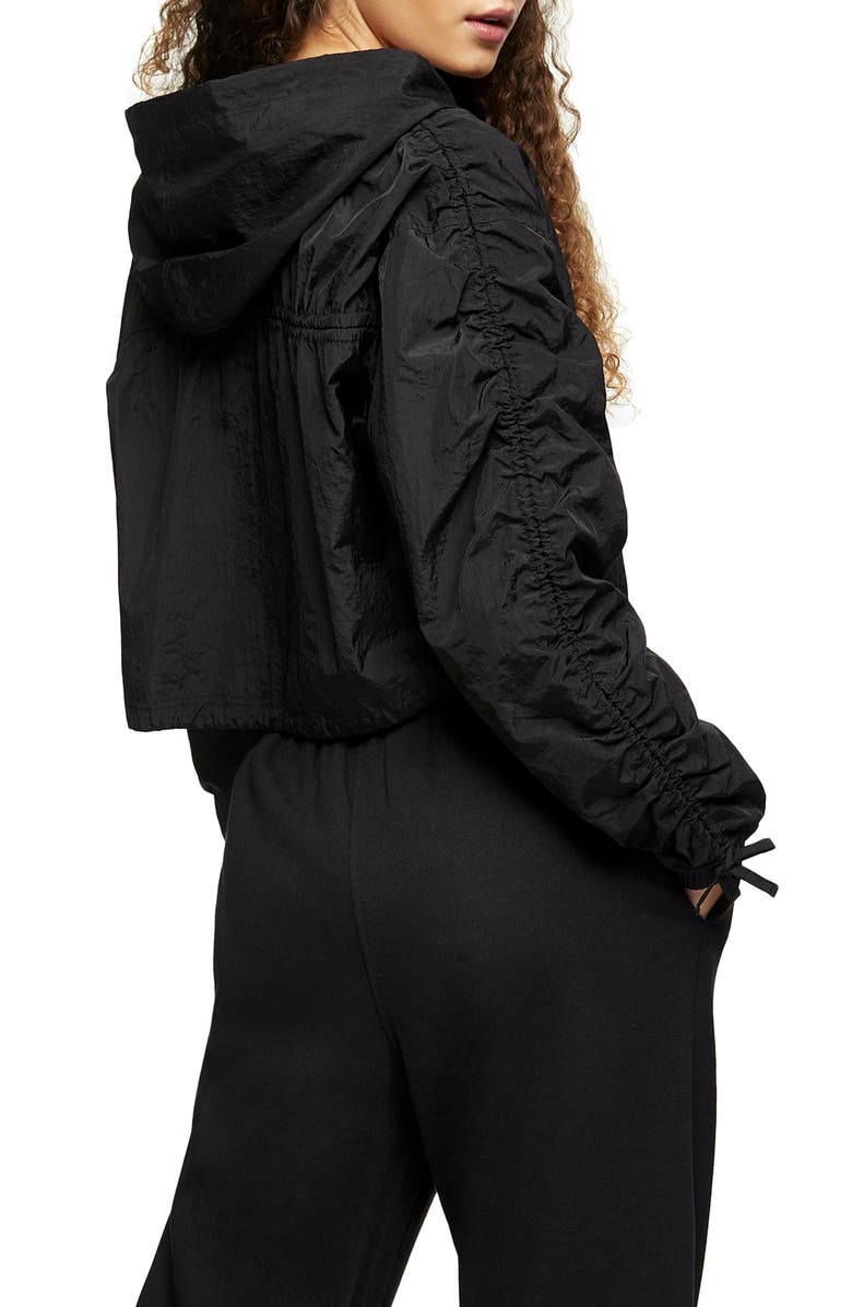 Topshop Joan Crop Jacket, Alternate, color,